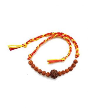 Rudraksha Beads Fancy Rakhi