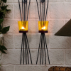 Set of 2 Wall Hanging Tealight Light Holder