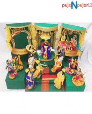 Sita Devi Swayamvar and Sri Ram-Palace Set