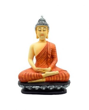 Sitting Meditation Buddha Idol for Home Decor