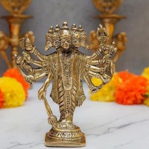 Metal Panchmukhi Hanuman Idol