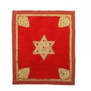 Velvet Puja Aasan Cloth for Home Mandir