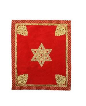 Velvet Puja Aasan Cloth for Home Mandir