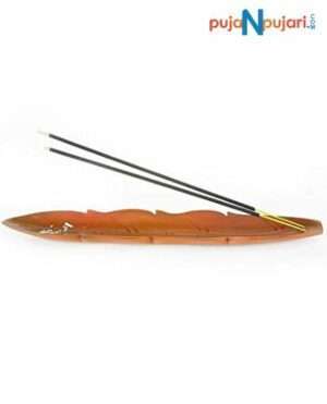 Wooden Handcrafted Leaf Ash Catcher