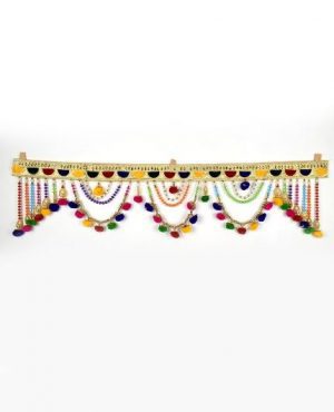 Woolen Door Hanging Toran for Pooja Room Decoration