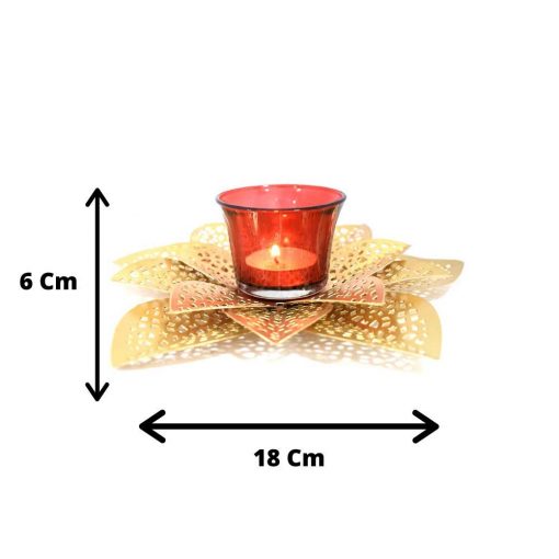 lotus Tea Light Candle Holder