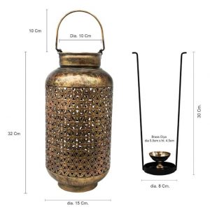pot tea light holder