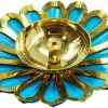 Lotus Brass Diya for Diwali Decoration