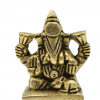 Brass Lord Ganesha Idol for Good Luck -Puja N Pujari