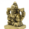 Brass Lord Ganesha Idol for Good Luck -Puja N Pujari