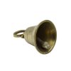 Brass Hanging Bell Solid Bell with Deep Sound For Wall & Door Mandir Temple- Small