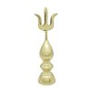 Brass Shiva Trishul Stand
