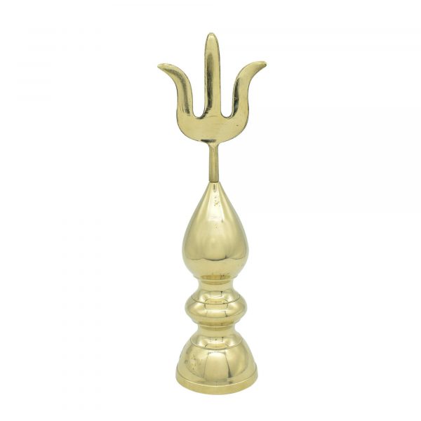 Brass Shiva Trishul Stand