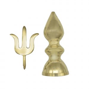 Brass Shiva Trishul Stand