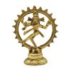 Natraj Statue Brass Showpiece - Shiva Dancing Nataraja Idol