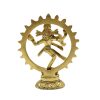 Natraj Statue Brass Showpiece - Shiva Dancing Nataraja Idol