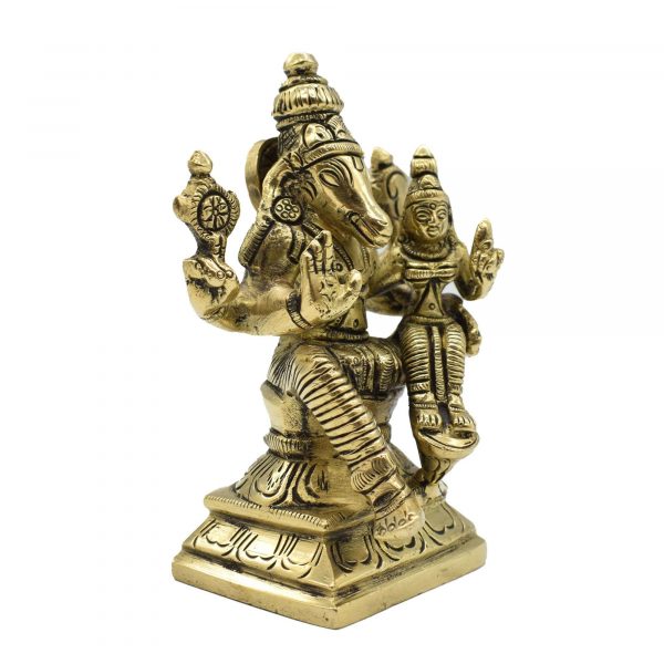 Brass Lakshmi Narasimha Idol