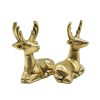 Twin Brass Deer for Vastu