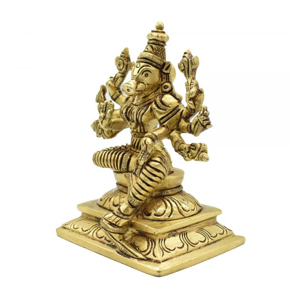 Brass Gayathri Statue Showpiece