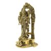 Brass Vishnu Showpiece Idol for Home Decoration and Gifting