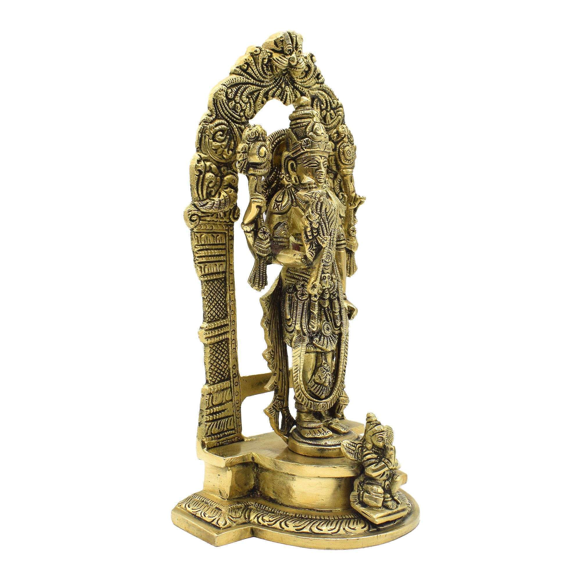 Brass Mariyamman Statue for Pooja Room & Home Decoration