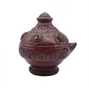 Handmade Brown Mud Diya Deepam for Diwali Decoration