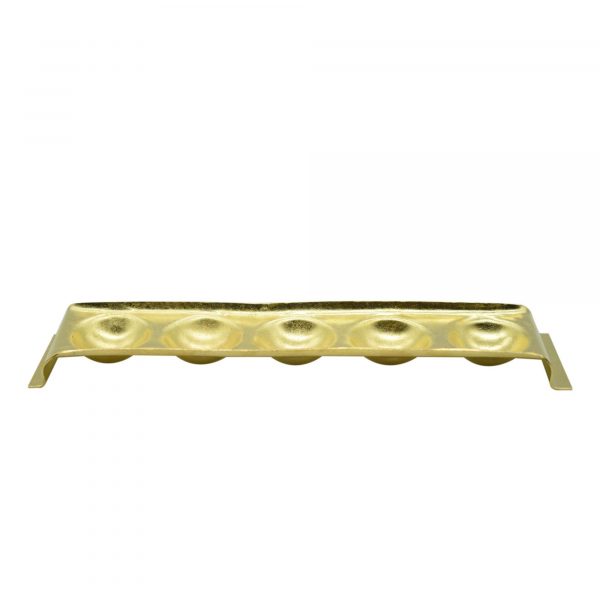 Design Brass Ghee Diya Holder Small for Pooja Room