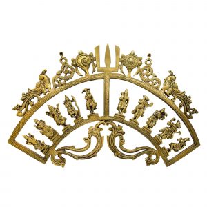 Brass Dasavatarm set For pooja mandir
