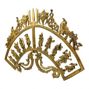 Brass Dasavatarm set For pooja mandir