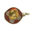 Brass Diyas for Pooja Room - Swan Design Diya Oil Lamp Stand