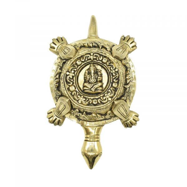 Auspicious Vastu Tortoise with Shree Ganesha