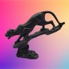 Black Panther Leopard Jaguar Showpiece