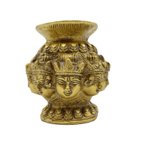 Brass Astha Lakshmi Kalash