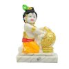ittle Krishna Murti Idol Showpiece for Home Temple Pooja Room