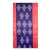Blue Kolam Design Backdrop Cloth for Decoration Pooja and All Festivals