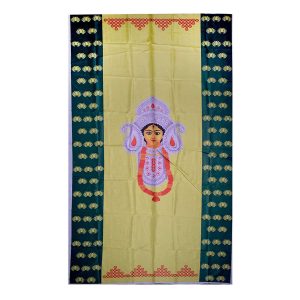 Goddess Maa Durga Mata Design Backdrop Cloth for Decoration Pooja and All Festivals