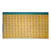 Yellow Kolam Design Backdrop Cloth for Decoration Pooja and All Festivals