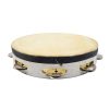 PujaNPujari Tambourine Hand Percussion Musical Instrument 9 Inch