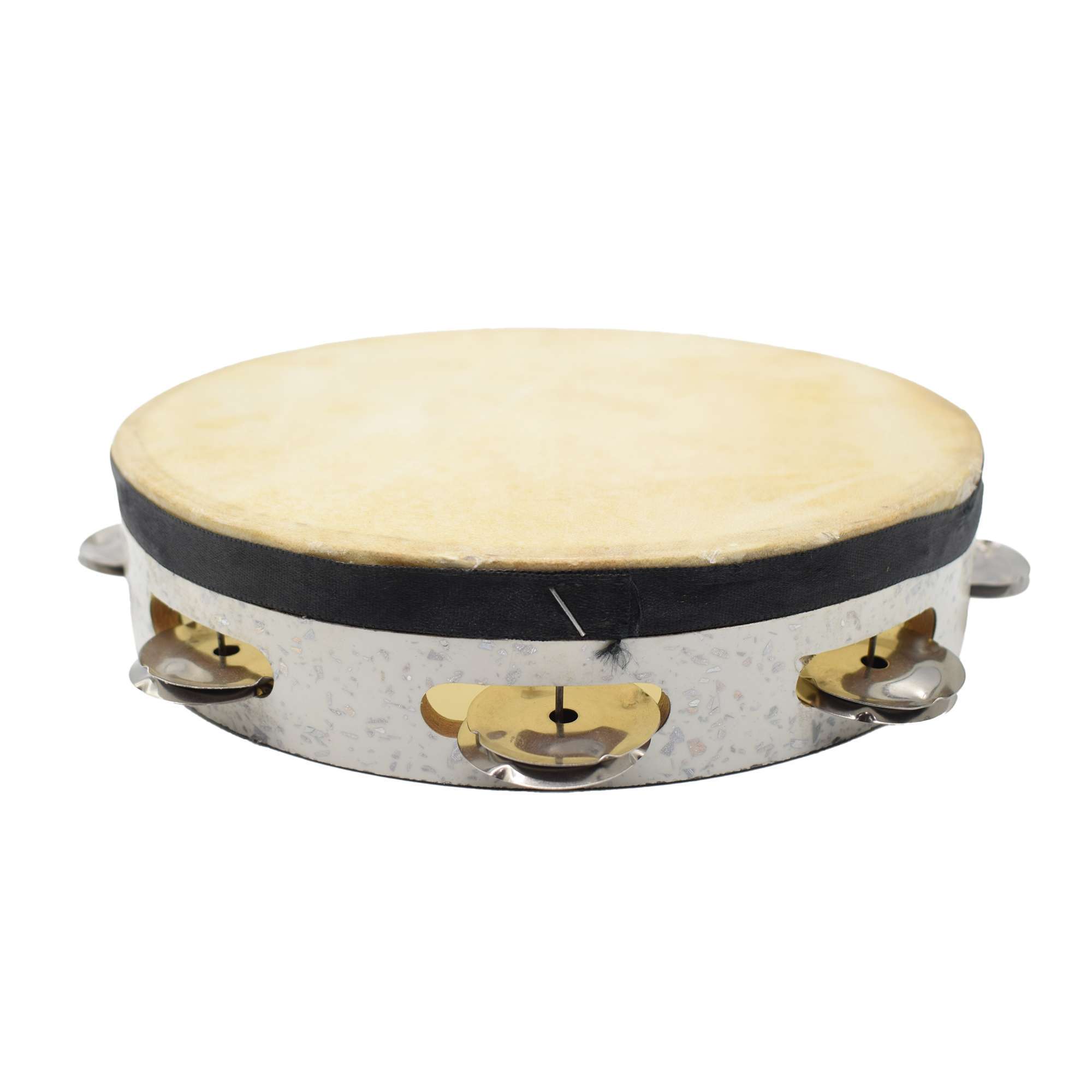 Tambourine Hand Percussion Musical Instrument 9 Inch » Puja N Pujari - Book Pandit for Puja, Astrologer & Temple Services Online