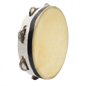 PujaNPujari Tambourine Hand Percussion Musical Instrument 9 Inch