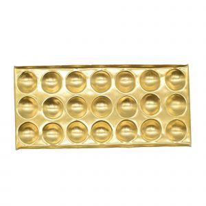Brass Ghee Diya Holder