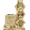 Three Wise Monkeys Polyresin Statue Showpiece - Puja N Pujari