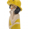 Yellow Hat Doll Showpiece for Home Decor