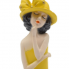 Yellow Hat Doll Showpiece for Home Decor