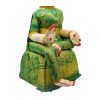 Varalakshmi Idol Green and Gold