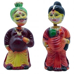Thatha Patti Couple Set Golu Dolls Set