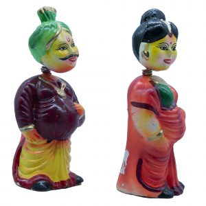 Thatha Patti Couple Set Golu Dolls Set