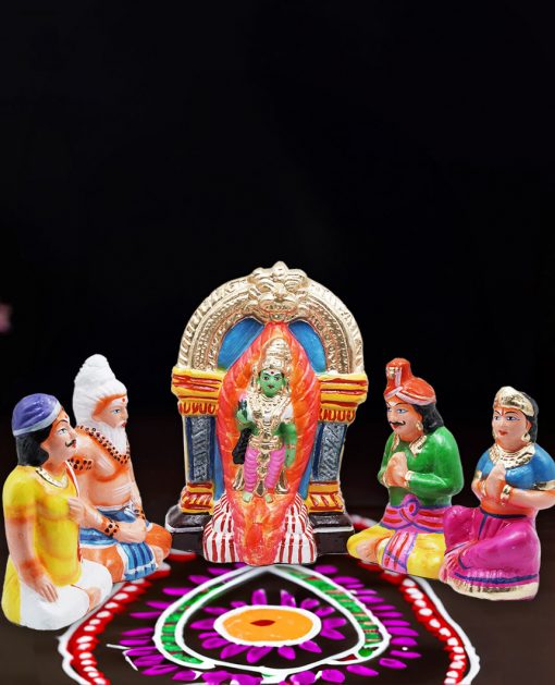 Meenakshi Birth Golu Dolls - Image 2
