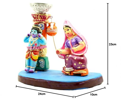 Yashoda Krishna Navaratri Golu Dolls - Kolu Bommai - Image 2