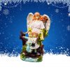 Angel Statue Nativity Crib Set for Christmas